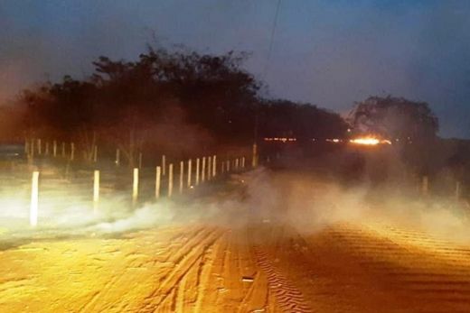 Defesa Civil e Bombeiros controlam incêndios em Matão