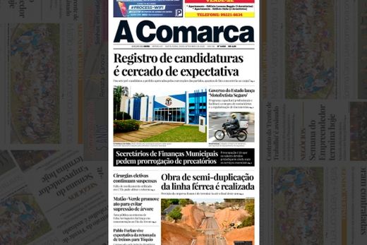 A Comarca nas bancas