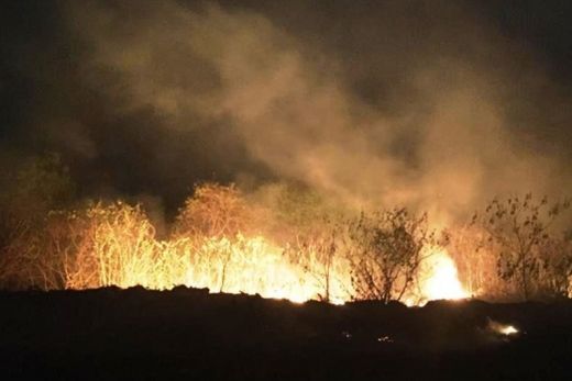 Defesa Civil e Bombeiros combatem incêndios em Matão