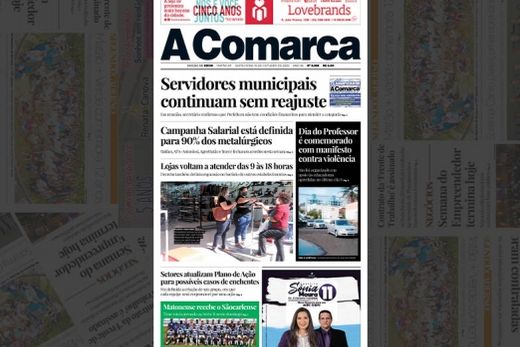 A Comarca nas bancas