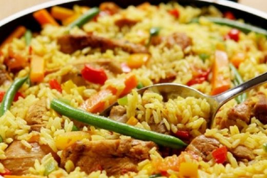 Receita Predilecta: Paella de Frango