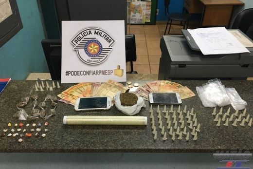 Moradores do Bom Jesus são presos com drogas e dinheiro