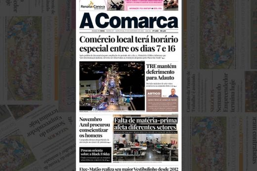A Comarca nas bancas