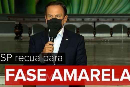 Governo recua e coloca todo o estado na fase amarela do plano de flexibilização