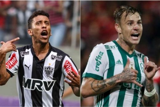 Palmeiras e Atlético-MG trocam Róger Guedes e Marcos Rocha