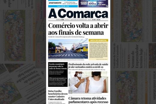 A Comarca nas bancas