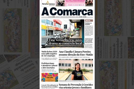 A Comarca nas bancas