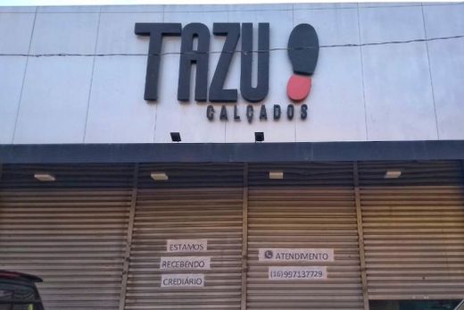 Tazu Calçados. Vendas têm sido feitas pelas redes sociais da loja ou através do telefone 99713-7729