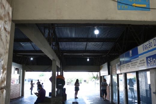 Prefeitura providenciou reparos na iluminação da Estação Rodoviária