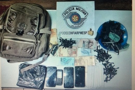 Casal é preso por tráfico de drogas e associação para o tráfico