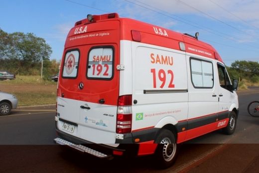 Garoto em bicicleta é atropelado na Avenida Baldan