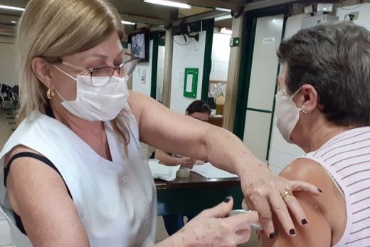 Cidade vacinou 1.482 pessoas contra a gripe no Dia D
