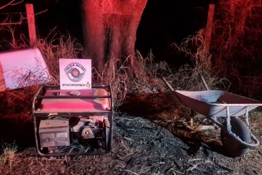 Polícia realiza flagrante de furto no Centro Empresarial 'Antônio Galli'