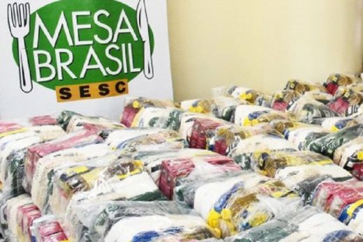 Mesa Brasil entregará cestas básicas