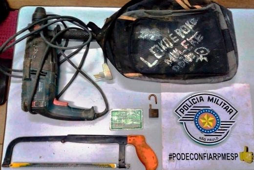Homem é preso após furtar ferramentas de haras