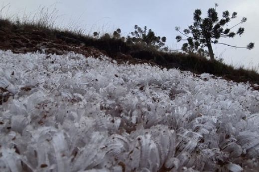Santa Catarina registra a menor temperatura do Brasil em 2021
