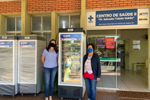 Matão recebe câmaras frias doadas pela Brasilux Tintas