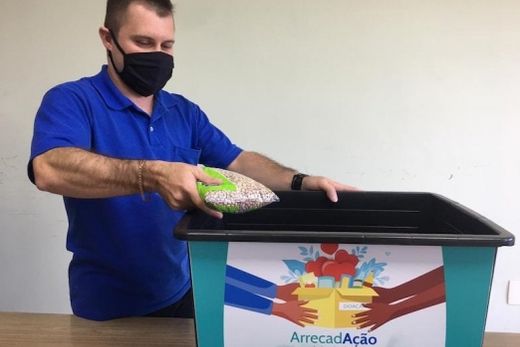 ArrecadAção Solidária mobiliza voluntários da Águas de Matão