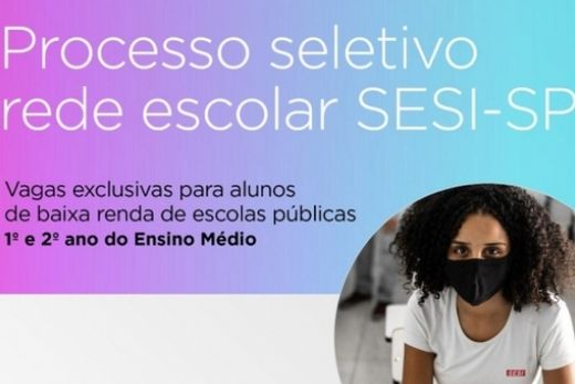 Sesi prorroga inscrições para o Ensino Médio