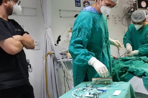 Hospital trata covid com procedimento inovador
