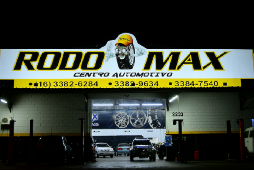 Iluminada. Além do mascote Tunicão, novas cores integram a identidade visual da Rodo-Max Centro Automotivo
