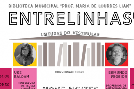 Projeto 'Entrelinhas' apresenta programação