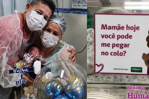 Projeto propicia integração a pais de bebês internados na UTI Neonatal