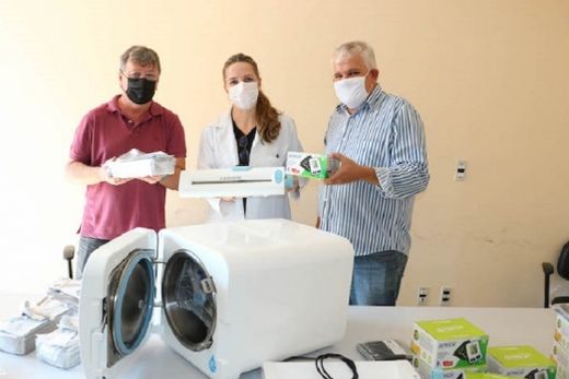 Destinação. Equipamentos já foram entregues aos profissionais responsáveis pelas Unidades de Saúde