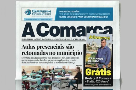 A Comarca nas bancas