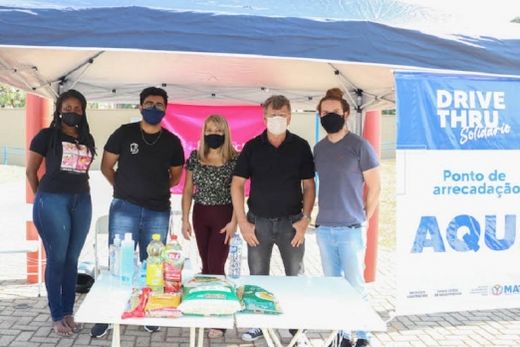 Drive-Thru Solidário teve boa arrecadação