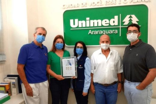 Hospital São Paulo - Unimed Araraquara recebe  a certificação Ouro no Angels Award 2021