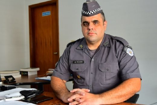 O capitão Lopes. "Essa parceria visa coibir distúrbios, transtornos e a perturbação do sossego público"