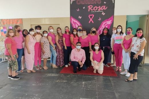 Escola João Salgado Sobrinho realiza ação sobre prevenção ao câncer de mama
