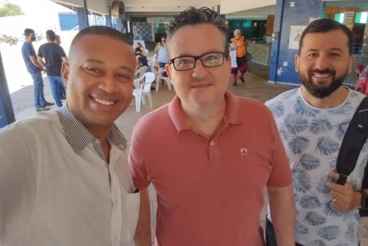 Jones, Frare e Vidoto. Respectivamente, 25º, 15º e 12º colocados em Araraquara, no último dia 7
