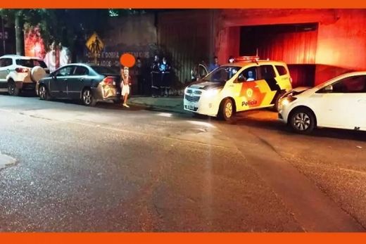 Três carros tiveram avarias de média monta