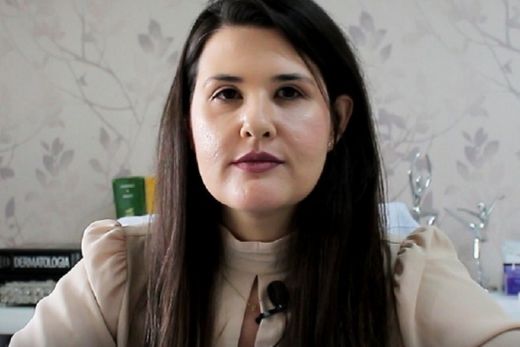 A médica Tatiana Cristina Gige, dermatologista da Unimed Araraquara