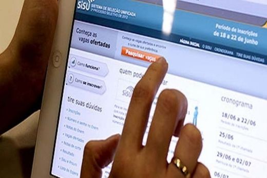 Inscrições para o Sisu começam nesta terça-feira