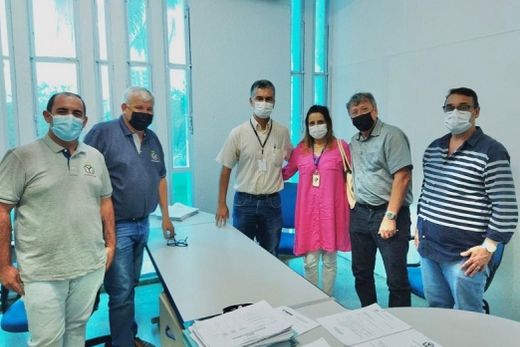 Visitante. Jéferson Yashuda foi recebido pelo prefeito Cido Ferrari, pelo secretário da Saúde, Ademir de Souza, e  membros da Secretaria de Saúde de Matão