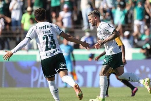 Palmeiras. Vitória sobre o Novorizontino foi comemorada