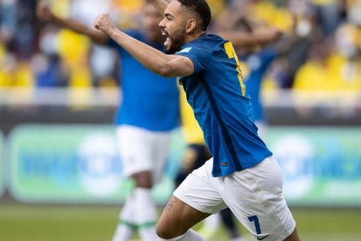 Empate. Placar final do jogo foi 1 a 1