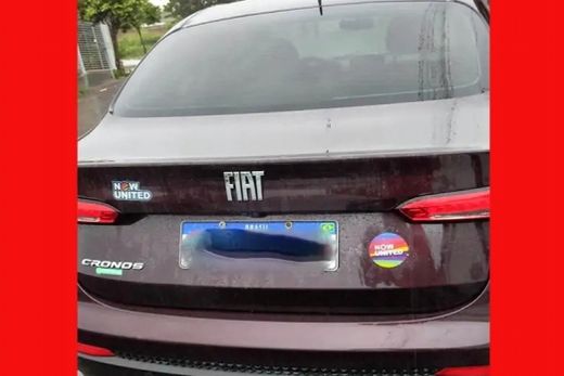 Carro localizado. Veículo teria sido furtado