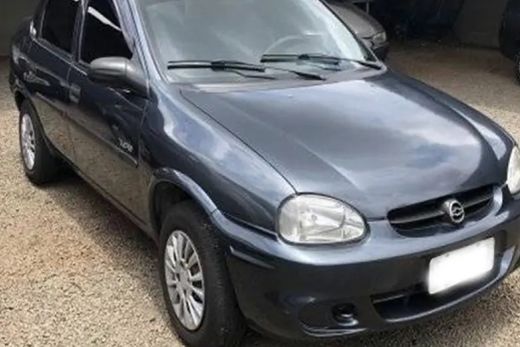 Furto. Carro foi localizado em Dobrada