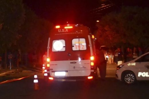 Acidente. Suspeita é de que o cabo do freio da bicicleta tenha estourado e provocado a colisão