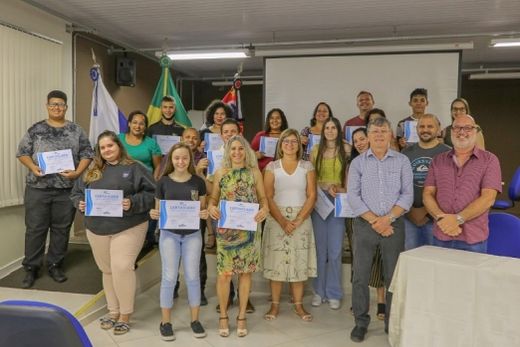 Formandos. Curso qualificou para atuação profissional em indústrias metalomecânicas