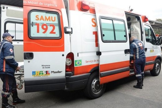 Atendimento. Unidade de Suporte Avançado do Samu prestou os primeiros socorros