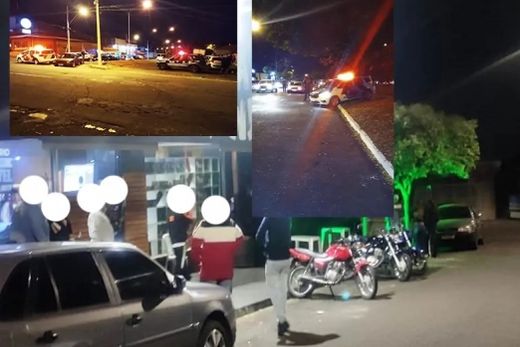 Contra a perturbação. Operação conjunta da Polícia Militar, Fiscalização e Vigilância Sanitária ocorreu na noite da sexta-feira (6)