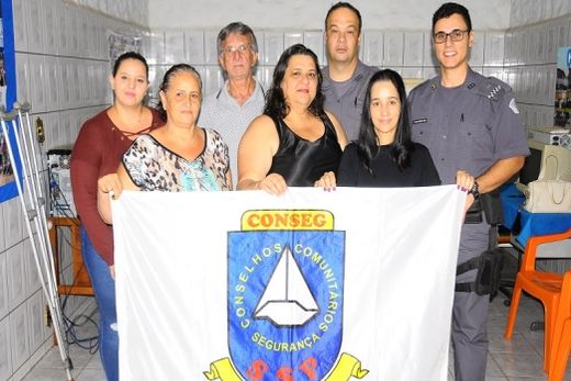 O capitão Moisés Zecheto e o tenente Rogério Gomes comentaram a respeito de futuras inovações tecnológicas na PM