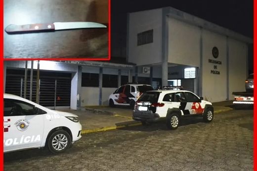 Homicídio. Autora da facada fatal foi encaminhada à Cadeia de Fernando Prestes