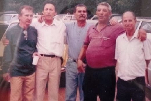 'Paredões' do São Lourenço. Encontro em 1996 reuniu cinco grandes goleiros