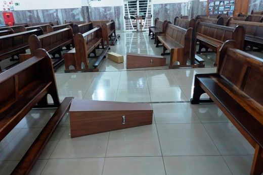 Invasão. Igreja Matriz foi furtada e vandalizada